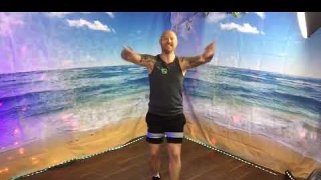 'Latin aerobics / salsacise fitness  with Martin Jensen'