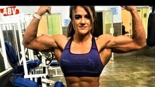 'FEMALE BODYBUILDER KARY, MUSCLE GROWTH AND WORKOUT MOTIVATION'