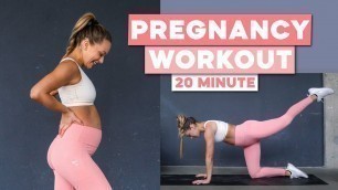 'Schwangerschaft Workout (prenatal workout) - Ganzkörper Workout für Zuhause ohne Geräte!'