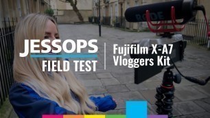 'Fujifilm X-A7 Vlogger Kit | Fujifilm\'s Best Fitness & Lifestyle Vlogging Camera | Jessops'