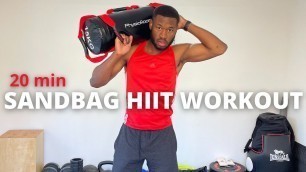 'Resilience - Sandbag HIIT Workout'