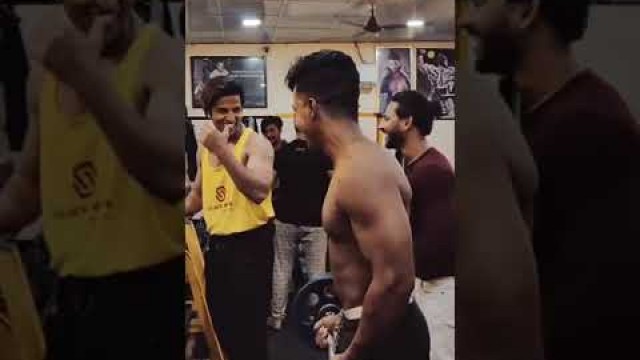 'Ali_khan with best friend full masti in Gym 