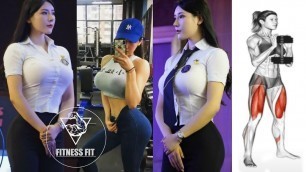 'Asian Fitness Model \"Liu Tai Yang\" Full Workout | Beautiful Body With 10 Best Exercises For Women'