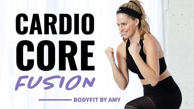 '35 Minute Cardio Core Fusion Workout'