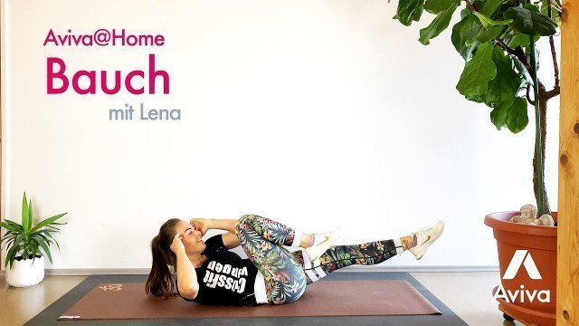 'Aviva@Home – Bauch HomeWorkout mit Lena'