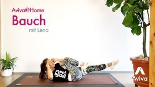 'Aviva@Home – Bauch HomeWorkout mit Lena'