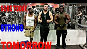 '3 Best Exercises To Build Bigger Biceps with Tyrone ,Garay and Moe'