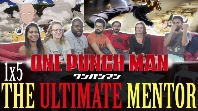 'One Punch Man - 1x5 The Ultimate Master - Group Reaction'