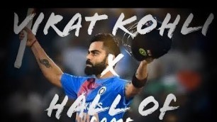 'VIRAT KOHLI x Hall Of Fame | Tribute | Best Shots | Motivational Video | Inspirational Video Song |'