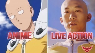 'One Punch Man - Anime vs Live Action | RE:Anime'