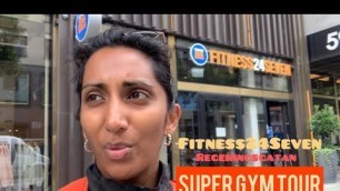 'Jag gör en GYM TOUR på Fitness24seven REGERINGSGATAN'