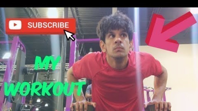 'Saadie Workout VLog - Episode 5: Workout At Planet Fitness. PUSHUPS, CHEST PRESS, SHOULDERS'