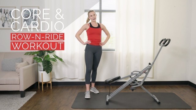 '10 Min Core & Cardio Row-N-Ride Workout'