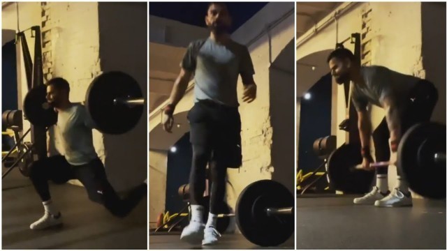 'VIRAT KOHLI exercise Time #1'