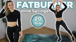 '20 Min. HIIT Abnehm Workout für Anfänger | Ohne Springen + Warm Up'