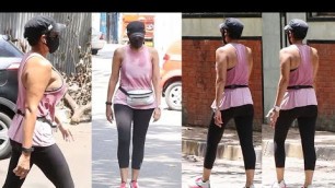 'Fitness Queen Mandira Bedi Snapped On While Morning Walk In Very Hot Gym Outfit'