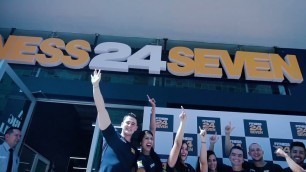 'Inauguración FITNESS24SEVEN Sede La 27'