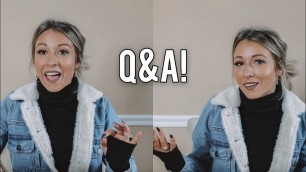 'Q&A! | Fitness, Relationships, & Lifestyle'