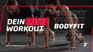 'Fitness First Live Workout - BodyFit mit Chiara'