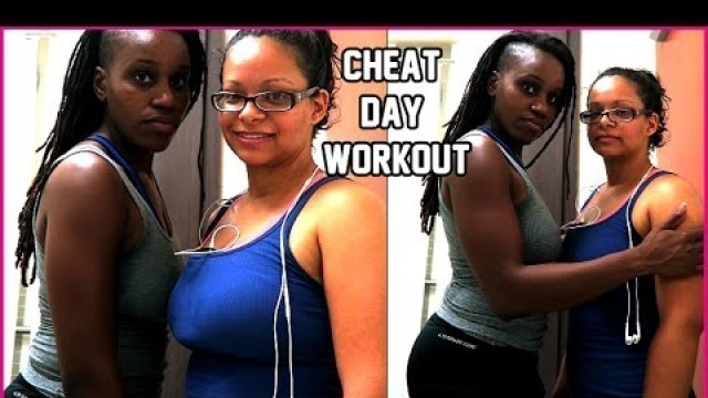 'CHEAT DAY WORKOUT| FIT LESBIAN COUPLE'