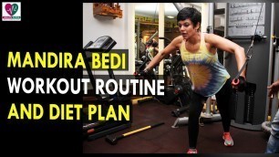 'Mandira Bedi Workout Routine & Diet Plan || Health Sutra - Best Health Tips'