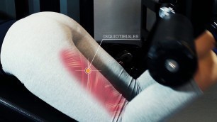 'Ejercicio de pierna - Flexión de rodilla acostado'