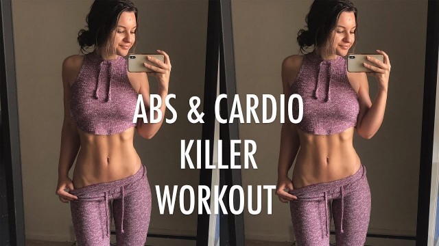 'My ABS & CARDIO Routine | Core Workout'