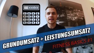 'FITNESS BASICS #1 Grundumsatz, Leistungsumsatz, PAL Wert | Christian Knospe'