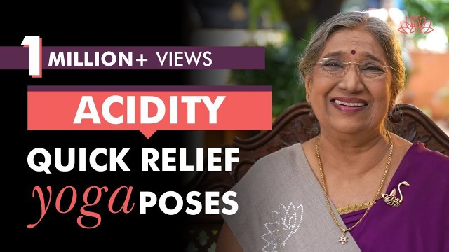 'Acidity - Quick Relief Yoga Poses | Dr. Hansaji'