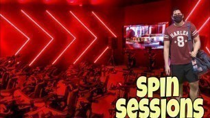 'Spin session Fitness First Sahara'