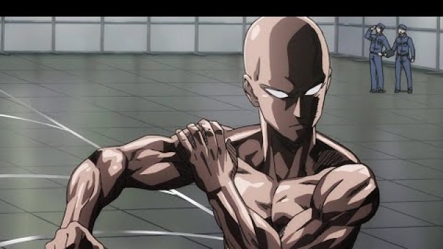 'O TESTE FÍSICO DE SAITAMA | One Punch Man dublado'