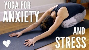 'Yoga For Anxiety and Stress'