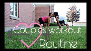 'Lesbian Couples WORKOUT ROUTINE!'