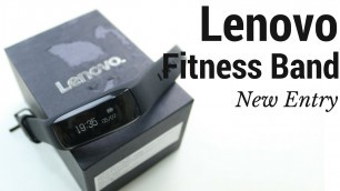 'Lenovo Fitness Band | First Look | | Sharmaji Technical'