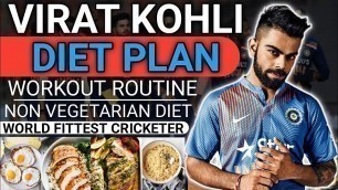 'Virat Kohli\'s Diet plan | Virat Kohli Workout | Non veg diet plan | Virat Kohli full day of eating.'