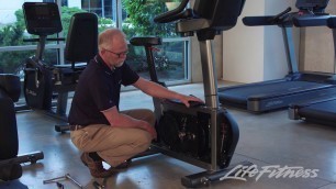 'Life Fitness Integrity Upright Bike Service Video'