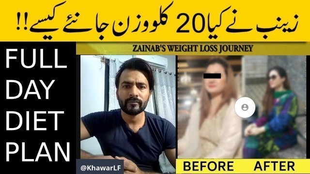 'Zainab\'s Weight Loss Transformation | She Lost 20 kg in 3 Months'