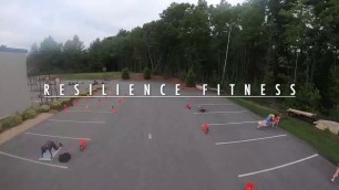 'Resilience Fitness Outdoor Classes (bird’s eye view)'