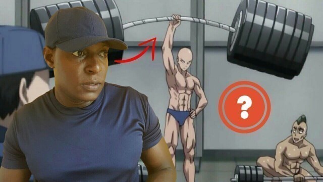 'Bodybuilder react to (SAITAMA ) One Punch Man fitness test (REACTION )'