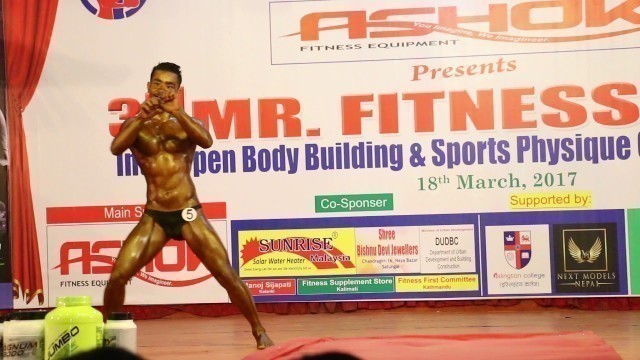 'Bodybuilding Music Posing Routine | Mr. Fitness First | Music Posing'