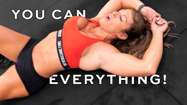 'FEMALE FITNESS MOTIVATION | YOU CAN EVERYTHING!'