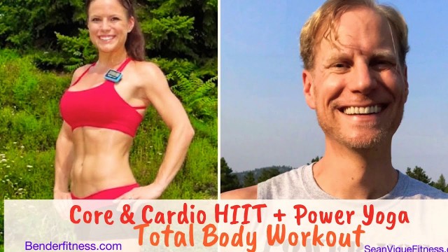 'Cardio Core HIIT + Power Yoga and Cool Down: Amazing Home Workout'