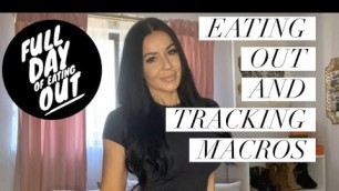 'HOW TO STAY ON TRACK WHILE EATING OUT | MY FITNESS PAL | TRACKING MACROS | KETO'