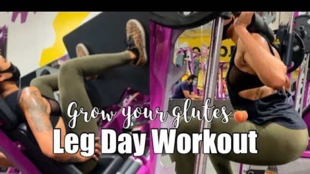 'PLANET FITNESS LEG DAY | GYM LEG DAY FOR BEGINNERS'