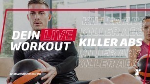 'Fitness First Live Workout - HIIT und Abs mit Sherry'