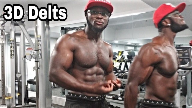 'How TO Build 3D Delts Naturally'