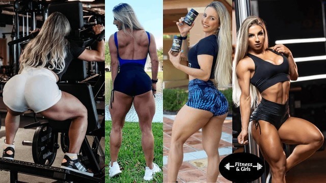 'Female Fitness Motivation - Isa Pereira Nunes Bodybuilder and Fitness Model From Brazil 