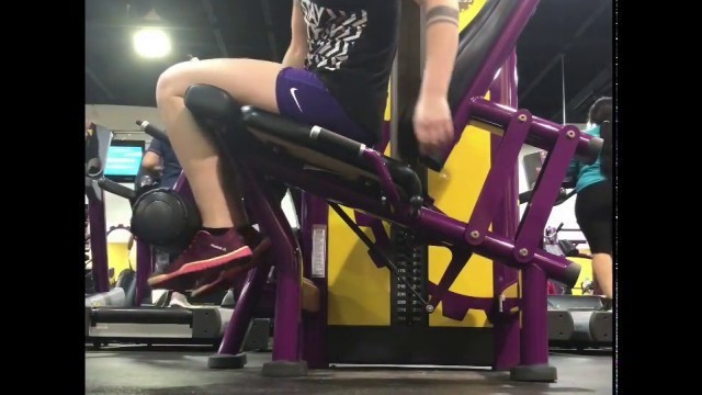 'Quads And Calves Workout At Planet Fitness'