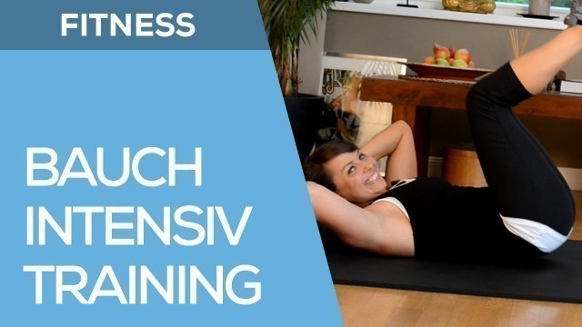 'Knackiges Bauchtraining für zuhause - Fitness für Anfänger & Fortgeschrittene - Fit mit Anna - HD'