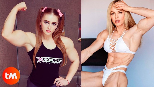 '10 Most BEAUTIFUL FEMALE BODYBUILDERS 